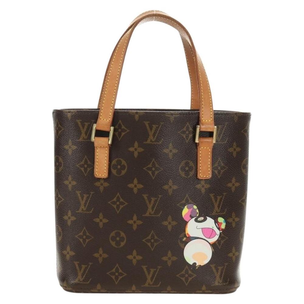 Louis Vuitton Monogram Panda Vavin PM Tote Bag Brown